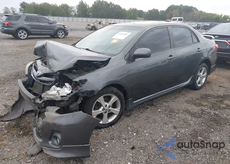 2011 Toyota Corolla S из США, поврежденный, VIN 2T1BU4EE2BC719333